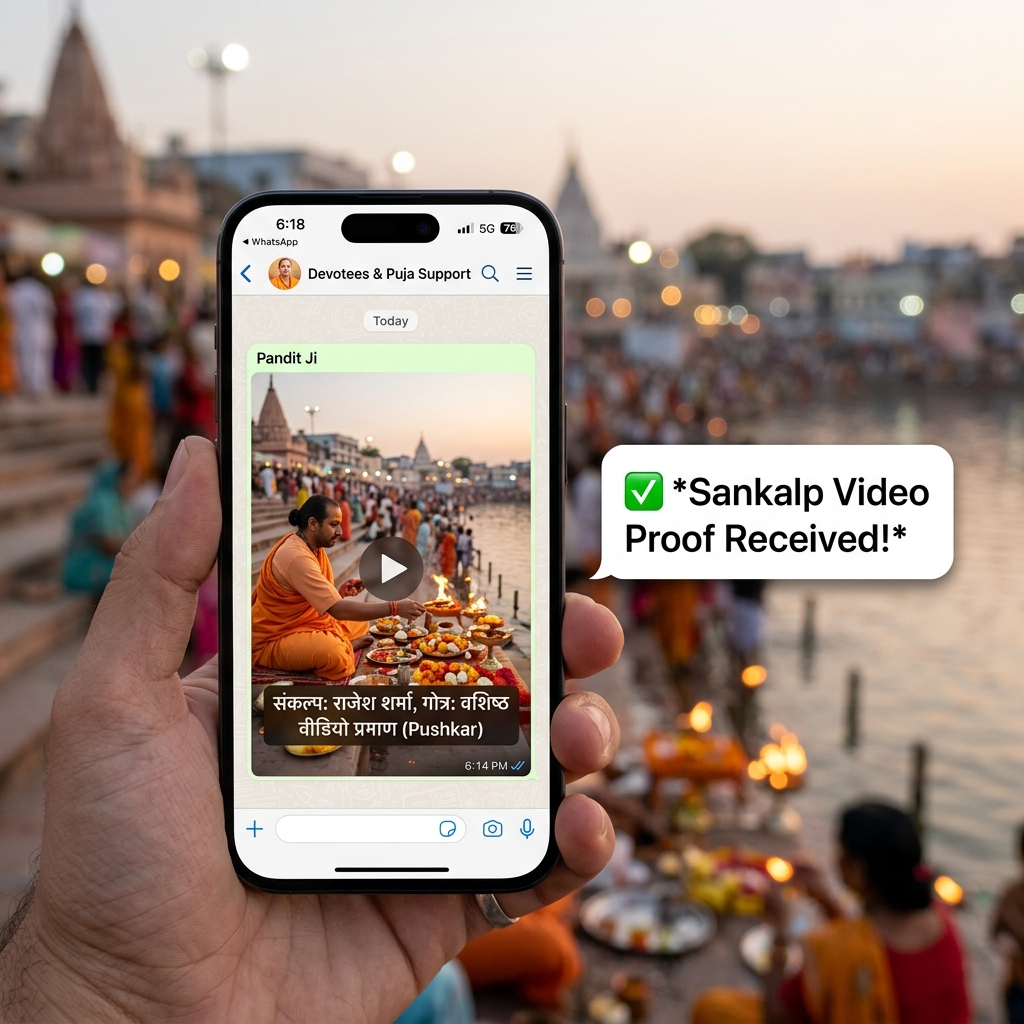 100% पारदर्शिता — हर सेवा का WhatsApp Video Proof